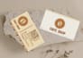 do premium and clean horizontal and vertical business card design